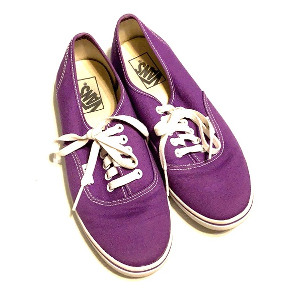 Vans Shoes - Vans Purple Excellent Cond. Men’s 7/ Women’s 8.5